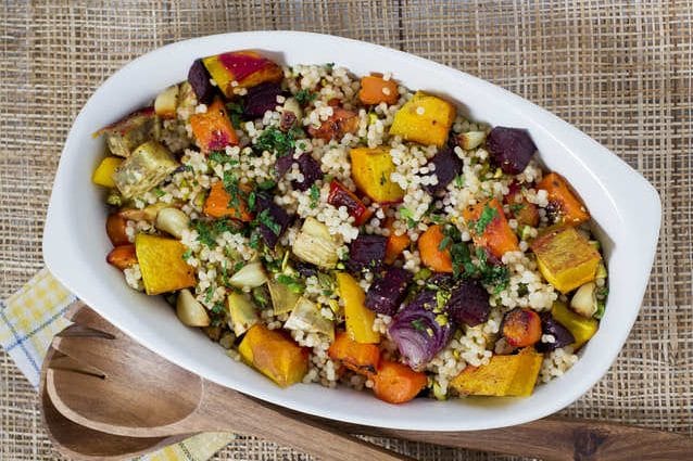 Couscous de légumes rôtis